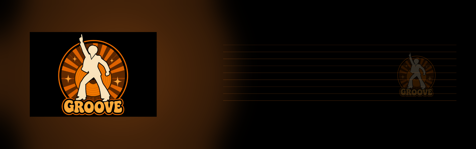 Groove banner